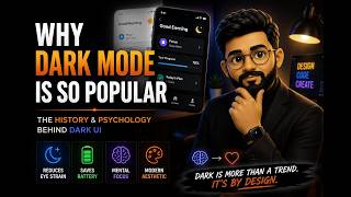 The Psychology of Dark UI Design (Why It Feels So Good?) #darkmode