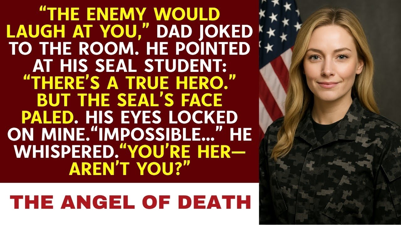 He Mocked His Daughter Before a SEAL — Then the Soldier Realized She Was the Legend They All Feared.
