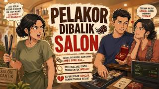 PELAKOR DIBALIK SALON! | Drama Animasi Kartun