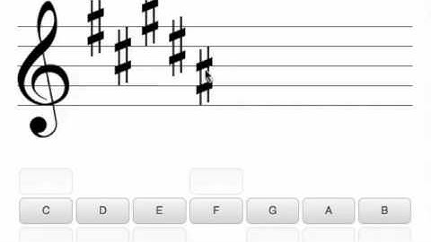 Lecture 2 Extra 1 -  Key Signature Demonstration (Coursera - Fundamentals of Music Theory 13)