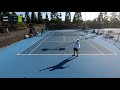 UTR Pro Tennis Tour - Brisbane - 31 July 2021 - Court 13