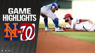 Mets vs. Nationals Game Highlights (6\/3\/24) | MLB Highlights