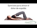 5 Ejercicios para aliviar el dolor lumbar - Fisioterapia para TI