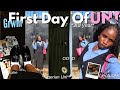 GRWM: FIRST DAY OF SCHOOL 🏫 VLOG |UNI Vlog *3rd Year* Edition(Senior year), OOTD, School Vlog