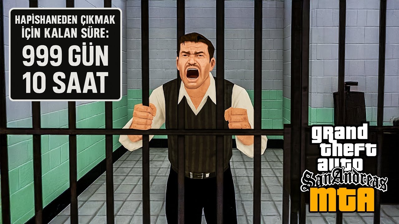 MTA SAN ANDREAS GERÇEK HAYAT ! - HAPSE GİRDİM! #9