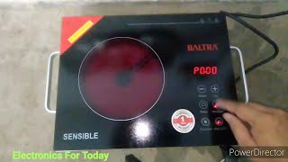 Baltra Electric,Infrared SS Cooker,|Best Electric Heater|Electric Infrared Induction