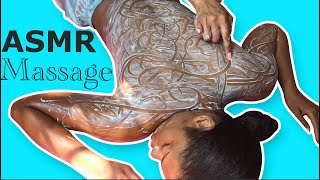 ❤️ ASMR ❤️ Relaxing BACK MASSAGE Soft Scratching, SCRUB, & Oil Tracing for Sleep & TINGLES 💤 screenshot 2