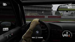 BMW e46 M3 360 Reverse Drift Entry (Silverstone) Forza 7