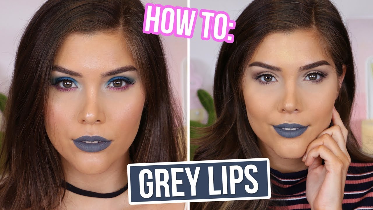 HOW TO ROCK GREY LIPS! TrendDrop YouTube