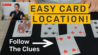 Self-Working Card Location Tutorial: Follow the Clues!