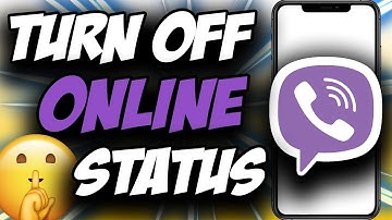 How To Turn Off Online Status In Viber ✅ Easy