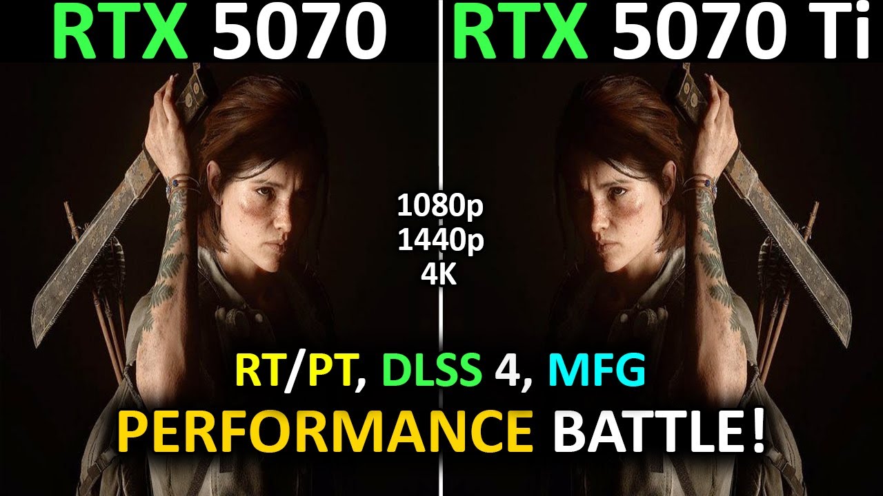 RTX 5070 vs RTX 5070 Ti | How Big Is the Difference? | 1080p, 1440p, 4K ...