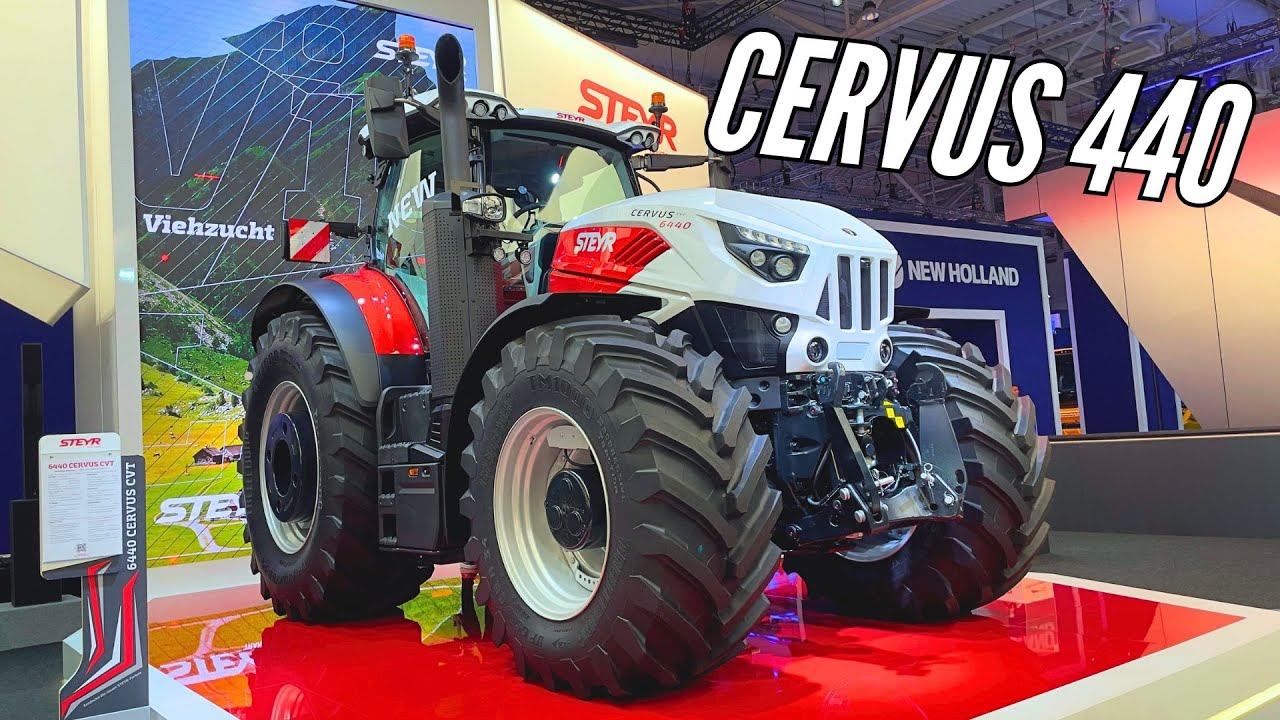 Der neue Steyr Cervus 440. Steyr jetzt über 400PS!