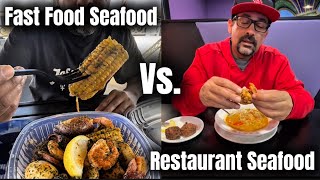 Fast Food Seafood vs. Restaurant Seafood | Who was better