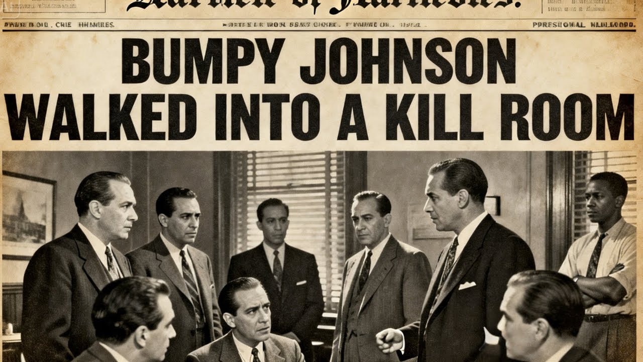 February 6th, 1932.Bumpy Johnson Walked into a Kill Room — Smiling