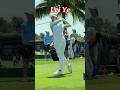 Smooth golf swing😊　Lei Ye❤️
