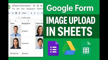 Google Form to Google Sheets Image Display | Fix Drive Link Error