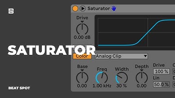Saturator | Audio Effect | Ableton Live Tutorial