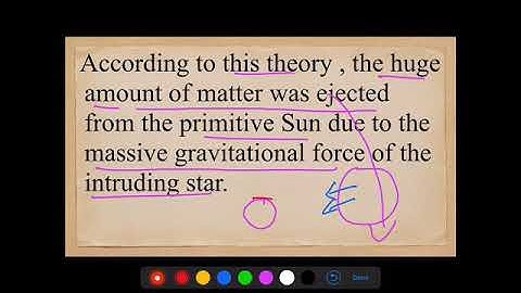 B A Part 1 Tidal Theories of Jeans and Jeffreys