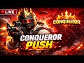 BGMI LIVE 🔴 Conqueror Push Today | Full Intense Lobby