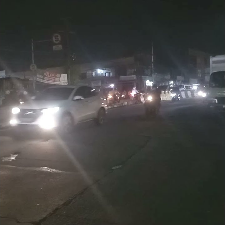 Mentahan Video jalan raya malam hari || mentahan untuk Story wa || part1