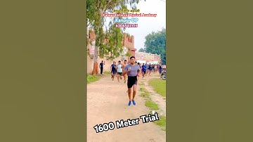 CPO SI 1600 Meter Running Test 😱#shortsvideo #viralvideo #trending ng