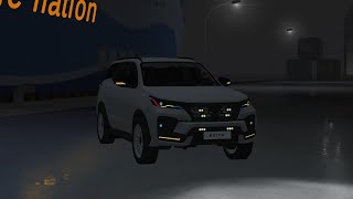 UPDATE BUSSID MOD| FORTUNER PRO7 SUPER TERANG DI MALAM DAN HUJAN!! #modbussid #fortuner #pro7 #biled