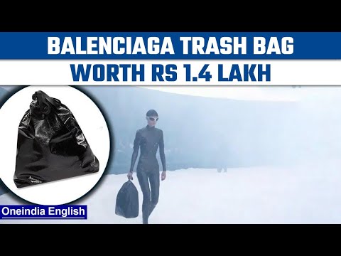 Balenciaga trash bag: Brand sells trash bag worth Rs 1.4 lakh, netizens  react
