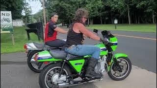 KAWASAKI KZ1300 VS  HONDA CBX1100 6 CYLINDER SHOWDOWN