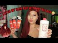 HOW I DYED MY HAIR RED WITH NO BLEACH🧜‍♀️❤️ !!! TEEN MOM 🦋