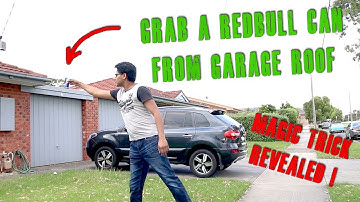 magic video - How to create grab a rebull can from roof effect in AE tutorial