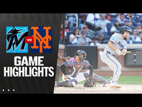 Marlins vs. Mets Game Highlights (8/30/25) | MLB Highlights