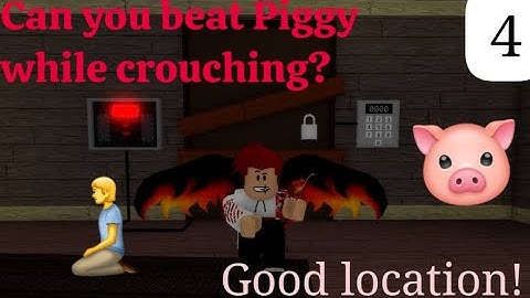 Can you beat Piggy Book 1 Chapter 1 while only crouching? | Fire Alex Gaming [EP.4]