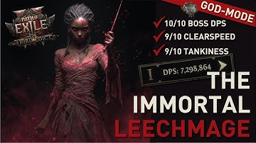 【The Immortal LEECHMAGE】insta-kill all content | Min-maxing the strongest meta build in 0.3!