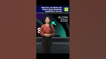 Aleph Zero, stc Bahrain Join Hands to Boost Blockchain Capabilities in the Gulf | 3.0 TV #shorts