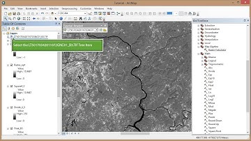 Remote Sensing in ArcGIS Tutorial 16b. Spectral Enhancement of Landsat Imagery