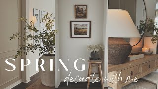 Spring Decorate With Me 2024 || Entryway & Living Room