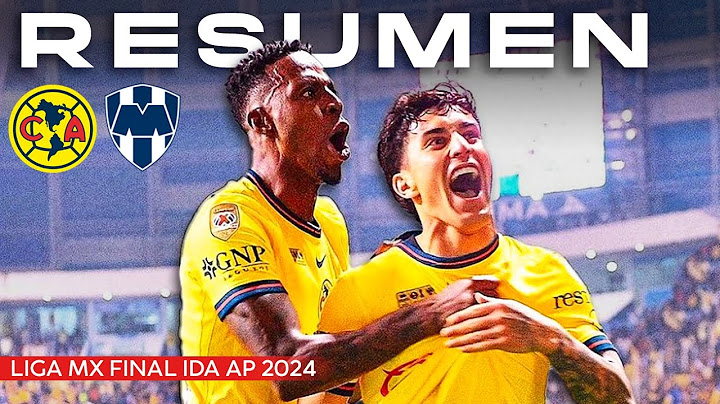 Resumen America vs Monterrey 2-1 / Final Ida Liga MX Apertura 2024