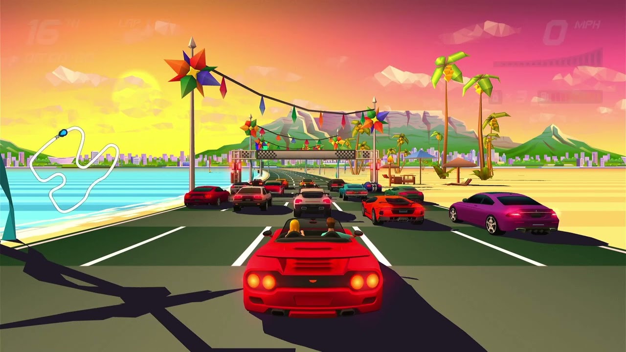 PS4 - Horizon Chase Turbo - Summer Vibes - Shoreline Highway [Time: 02'04.76]