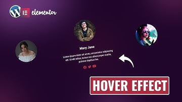 Elementor Image hover effect | WordPress Elementor Pro Tutorial