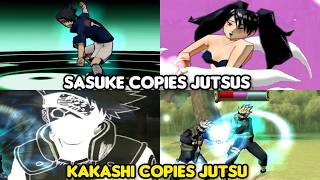 Sasuke And Kakashi Copy Everyones Jutsu-Naruto Ultimate Ninja Series