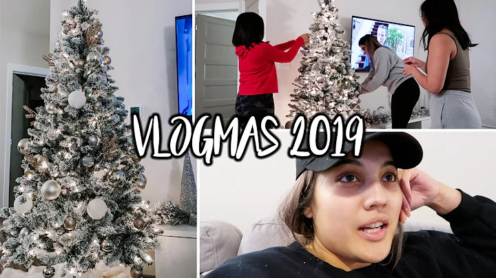 DECORATE WITH ME FOR CHRISTMAS + DECOR HAUL | Vlogmas Day 1