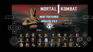 MK:Unchained PSP MK1 Mod Textures Update V3.3|Download| @kitanakahnx