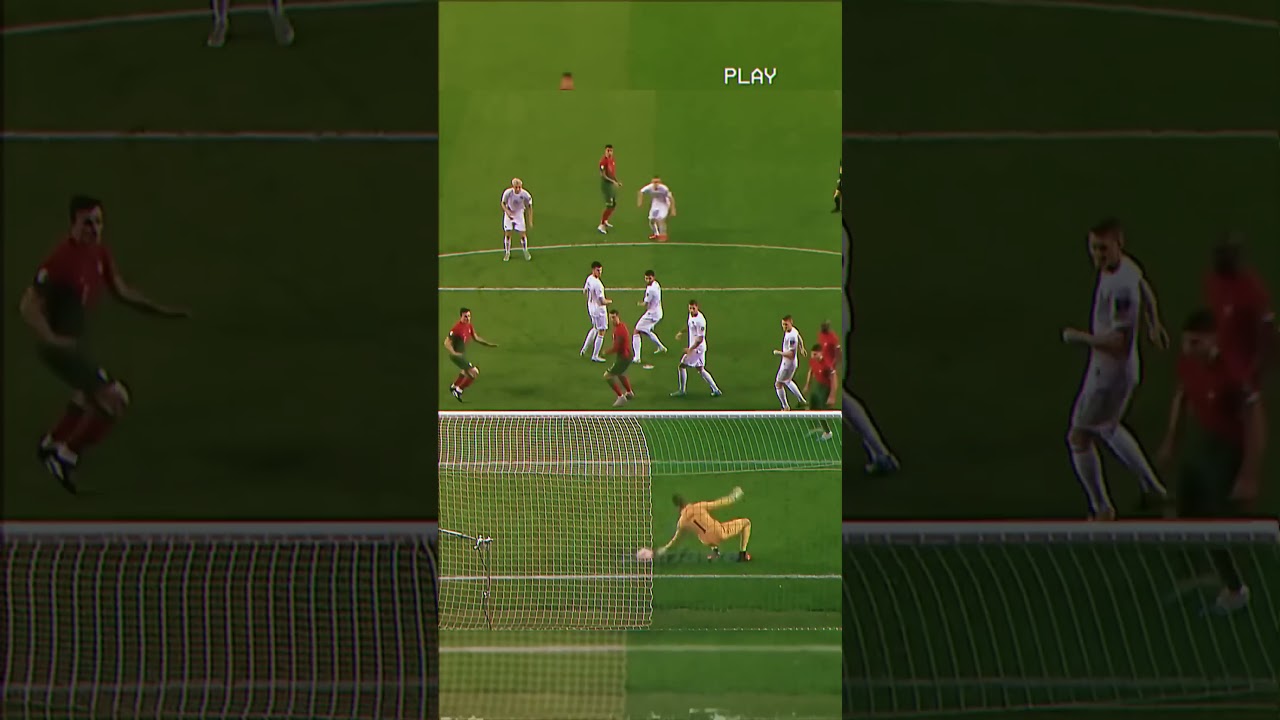 Ronaldo Tried to Steal Cancelo's Goal🤣