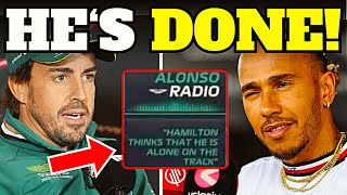 Furious Alonso Slams Lewis Hamilton on Radio After New Evidence Found!