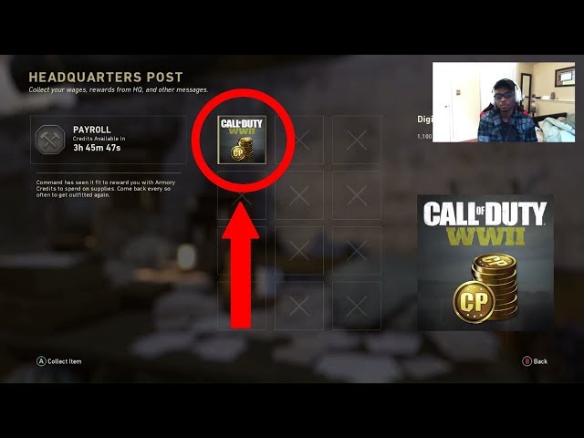 Earn up to 500 Call of Duty Points for free in Call of Duty: WWII