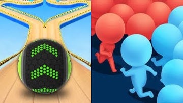 Going Balls vs Count Master - All Level Gameplay Android,iOS - NEW MOD APK UPDATE GAMEPLAY 2024