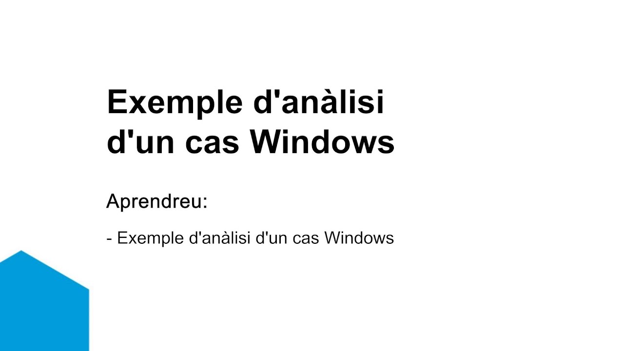 FPCE_IOC_CIBM04 U2L3030 Exemple d'anàlisi d'un cas Windows - YouTube