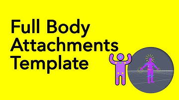 Full Body Attachments: Attach graphics and effects to your dance videos!