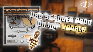 This Plugin Is GOLDEN 🌟 For Your RAP VOCALS | How To Use UAD Spark Studer A800 For Hip Hop Music